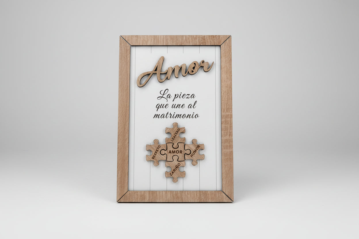 Cuadro Amor - La Pieza que Une al Matrimonio