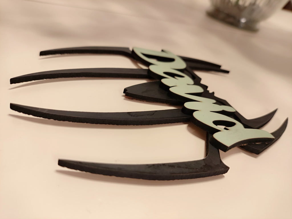 Placa de Puerta Infantil Personalizada con Superhéroe