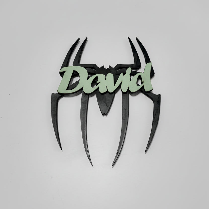 Placa de Puerta Infantil Personalizada con Superhéroe