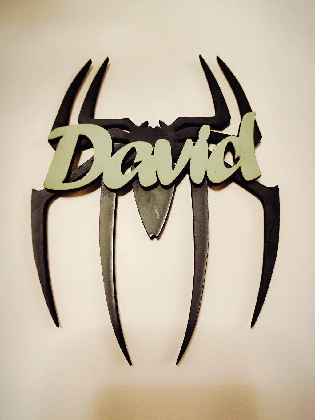 Placa de Puerta Infantil Personalizada con Superhéroe