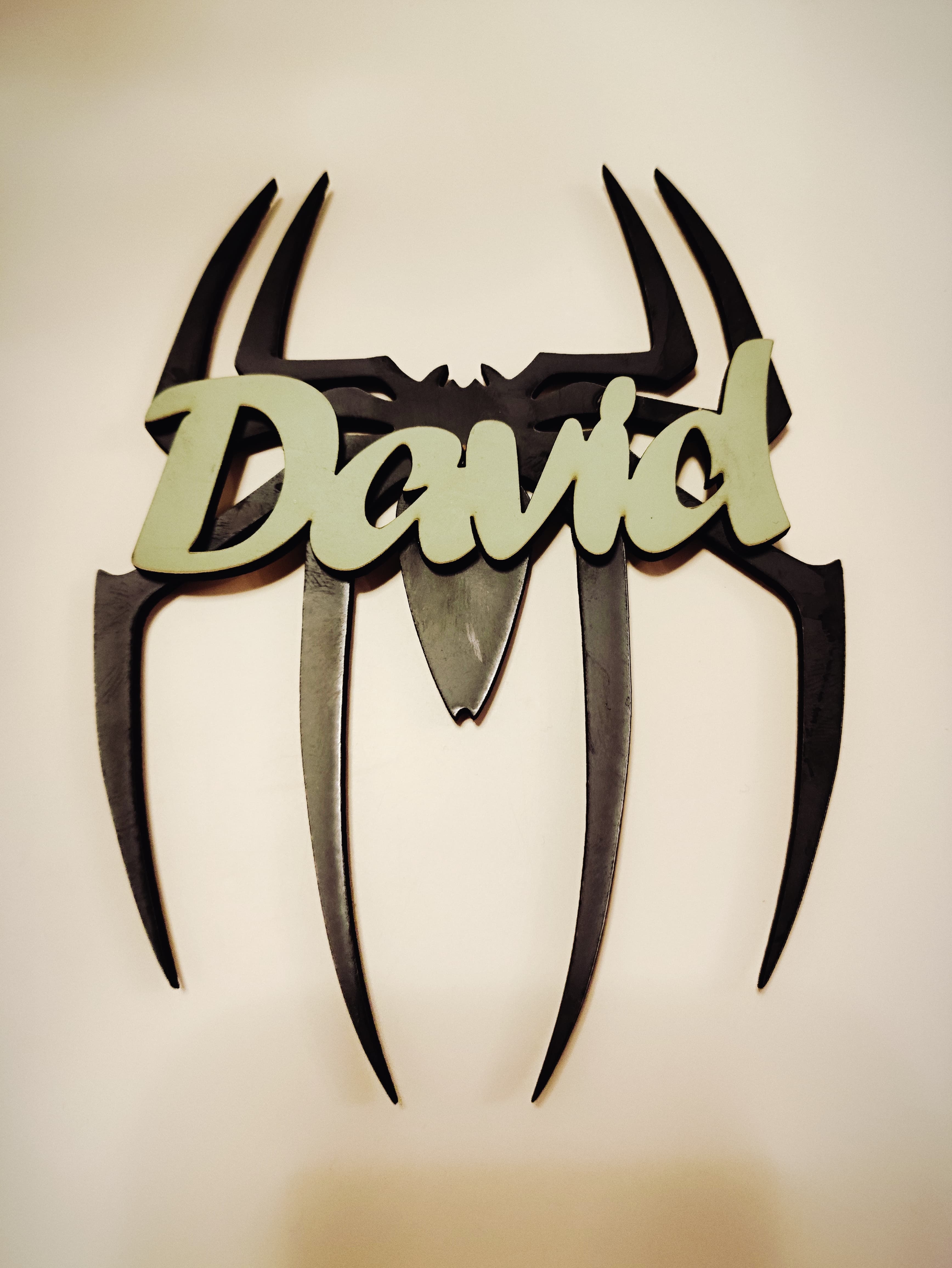 Placa de Puerta Infantil Personalizada con Superhéroe