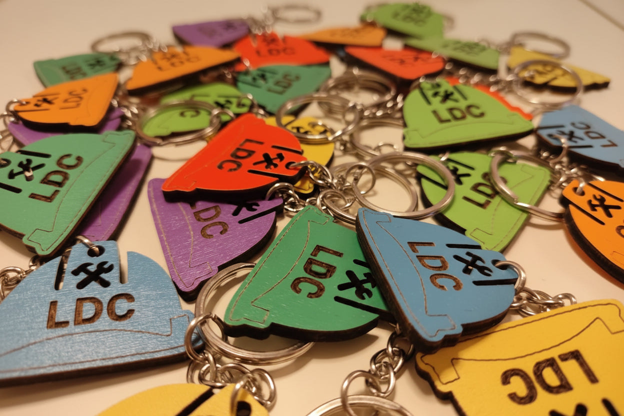 Llaveros LDC - Colores Surtidos