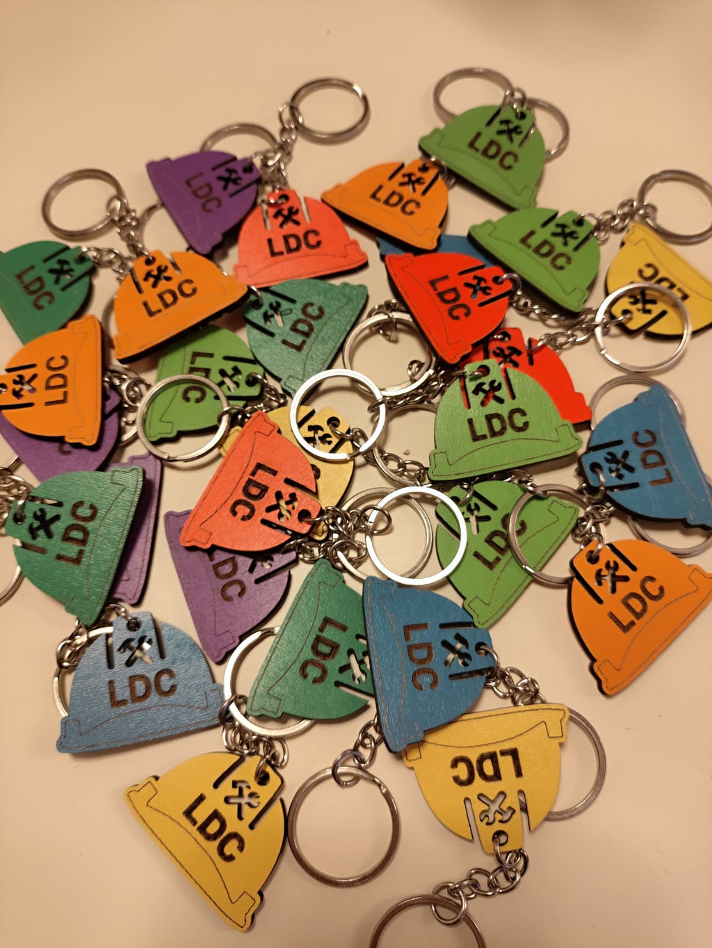 Llaveros LDC - Colores Surtidos