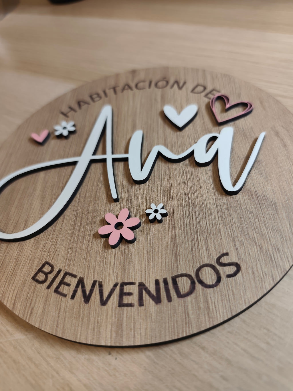 Placa de Puerta Personalizada