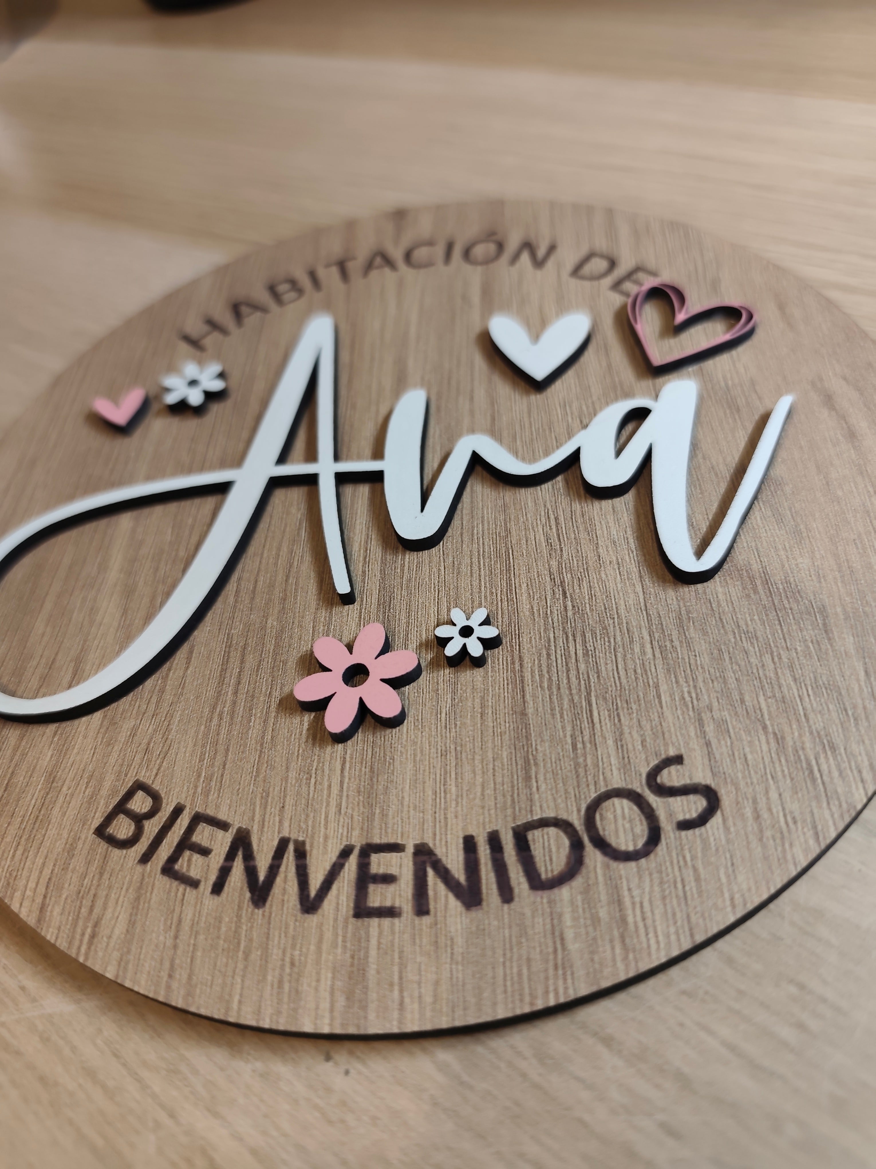 Placa de Puerta Personalizada