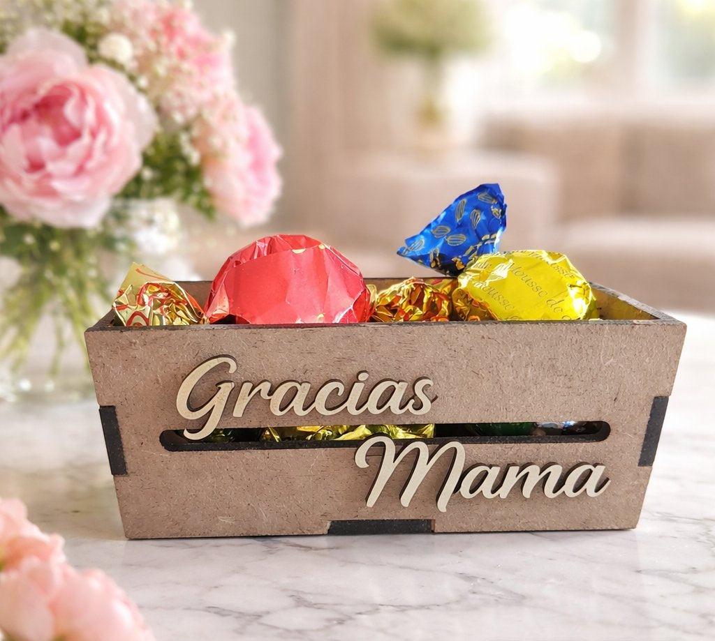 Cajita de Regalo Personalizada - Gracias
