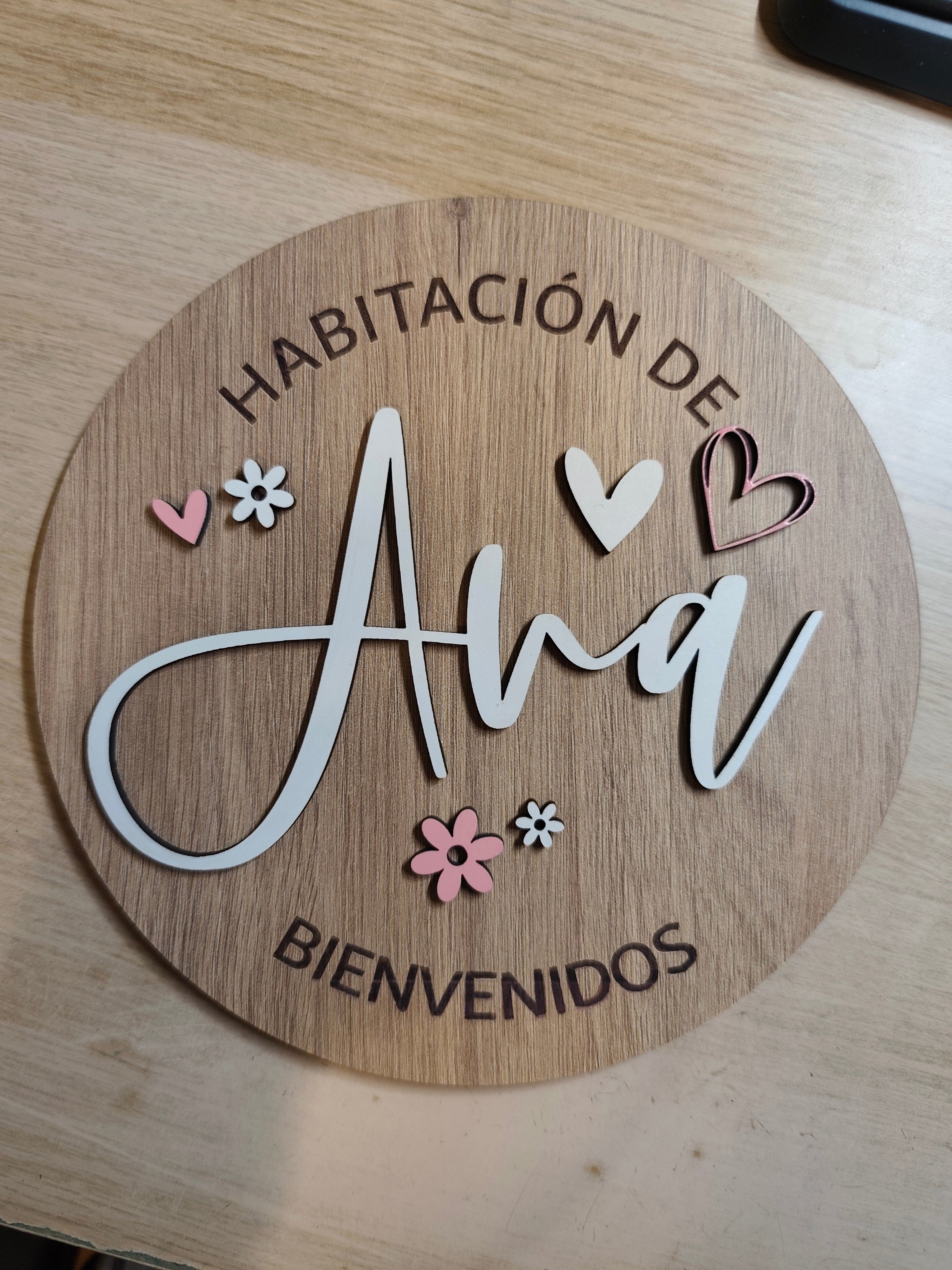 Placa de Puerta Personalizada