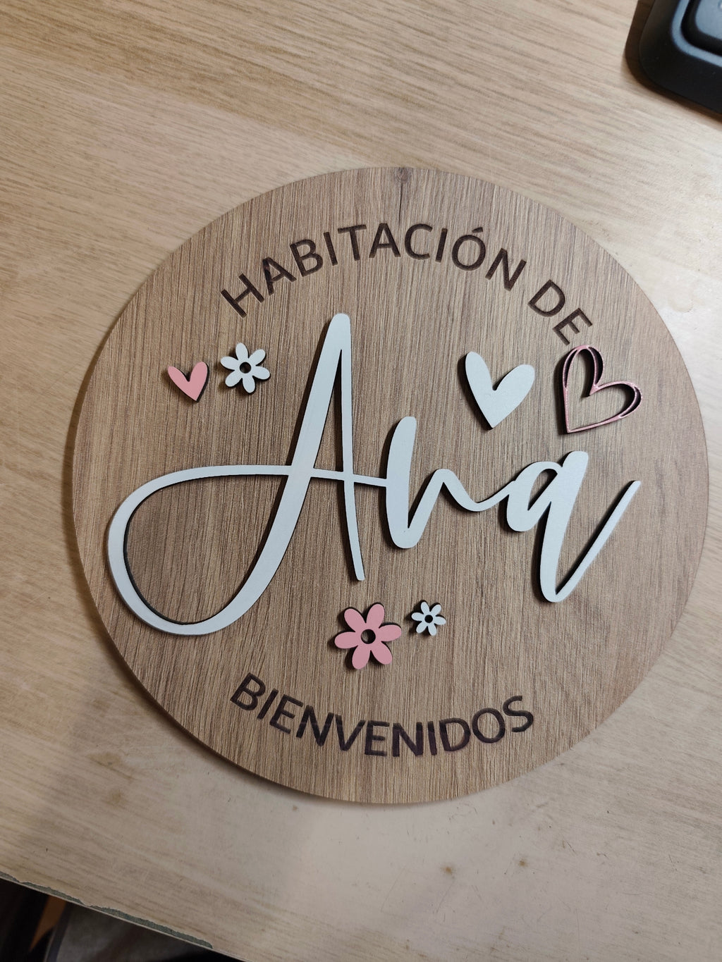 Placa de Puerta Personalizada