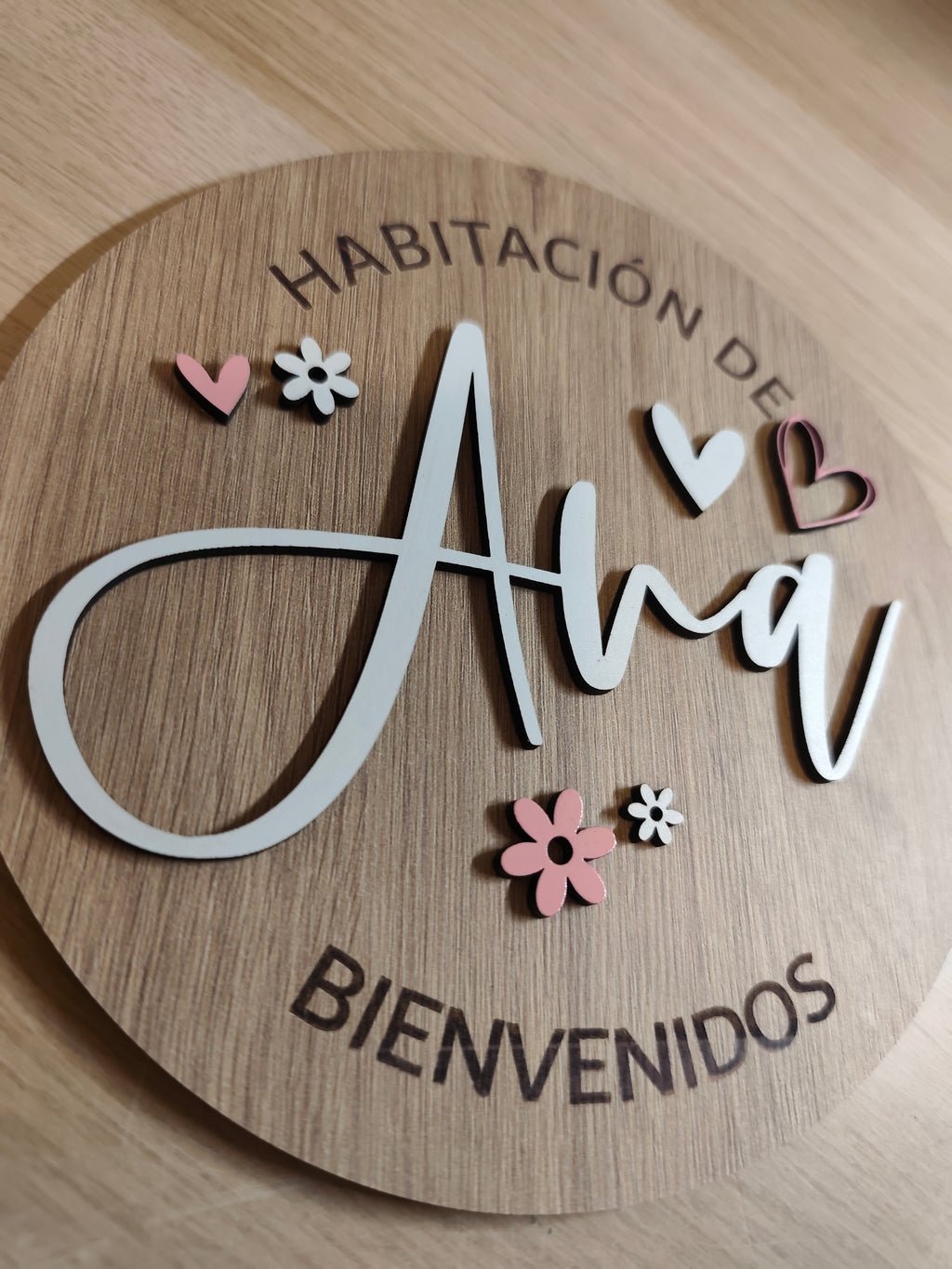 Placa de Puerta Personalizada