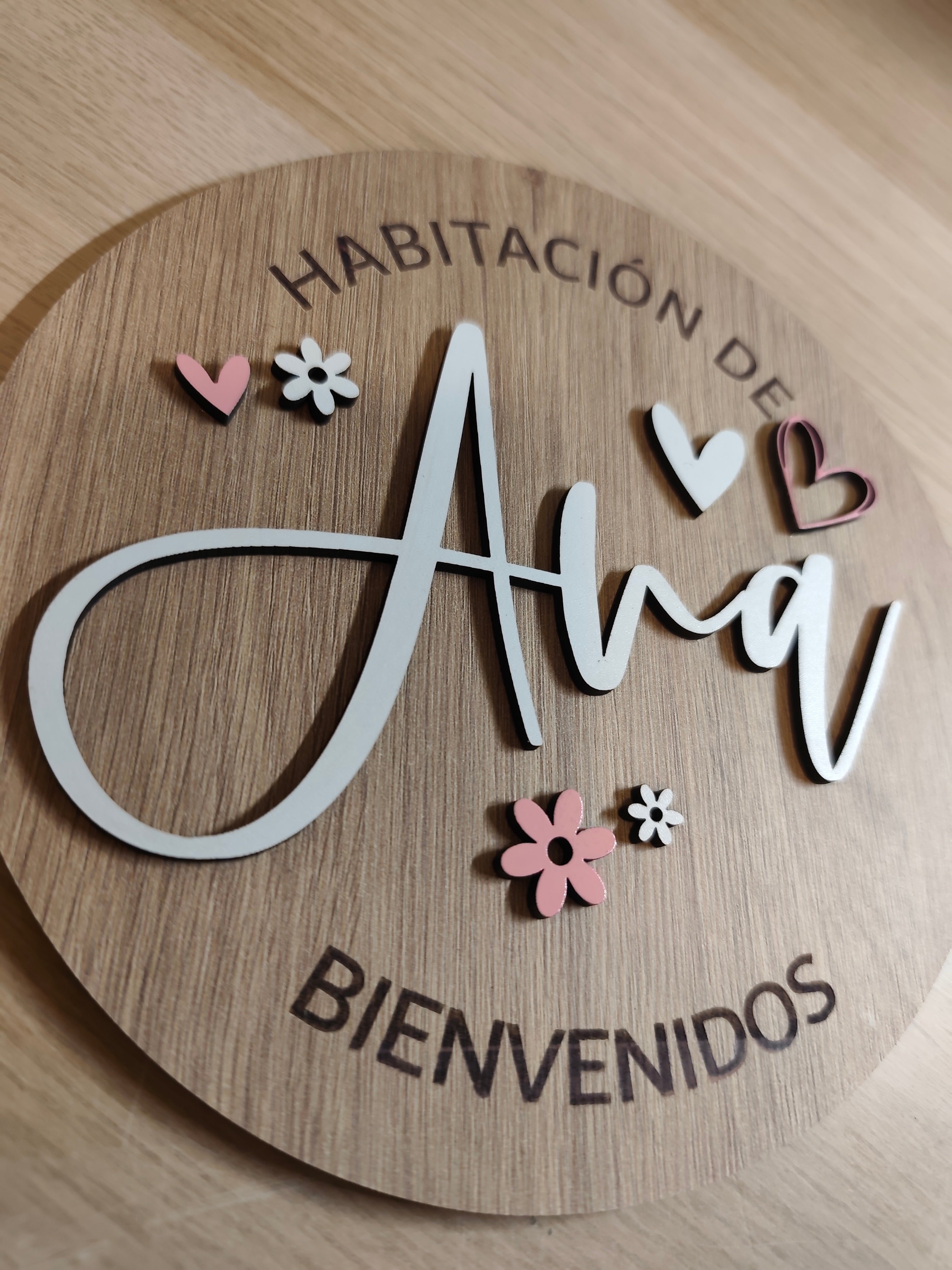Placa de Puerta Personalizada